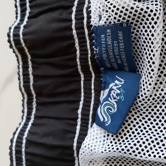 Kanu Surf Men's Barracuda Swim Trunks in Charcoal Size XXL - Picture 5 of 11